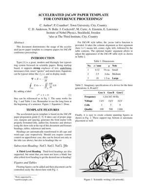 A preview of the accelerated-jacow Typst template.