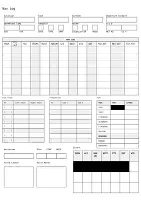 A preview of the aero-navigator Typst template.