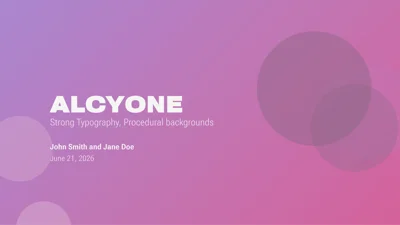 Template preview