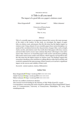 A preview of the apa7-ish Typst template.
