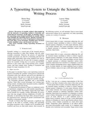 A preview of the charged-ieee Typst template.