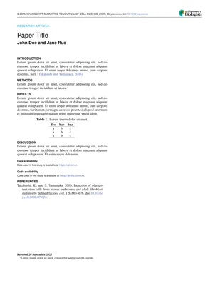 A preview of the cob-unofficial Typst template.