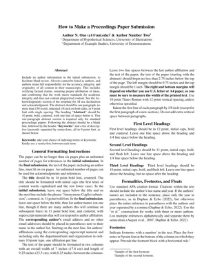 A preview of the cogsci-conference Typst template.