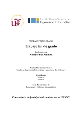 Tempalte preview