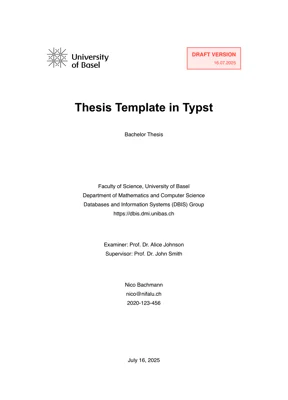 Tempalte preview