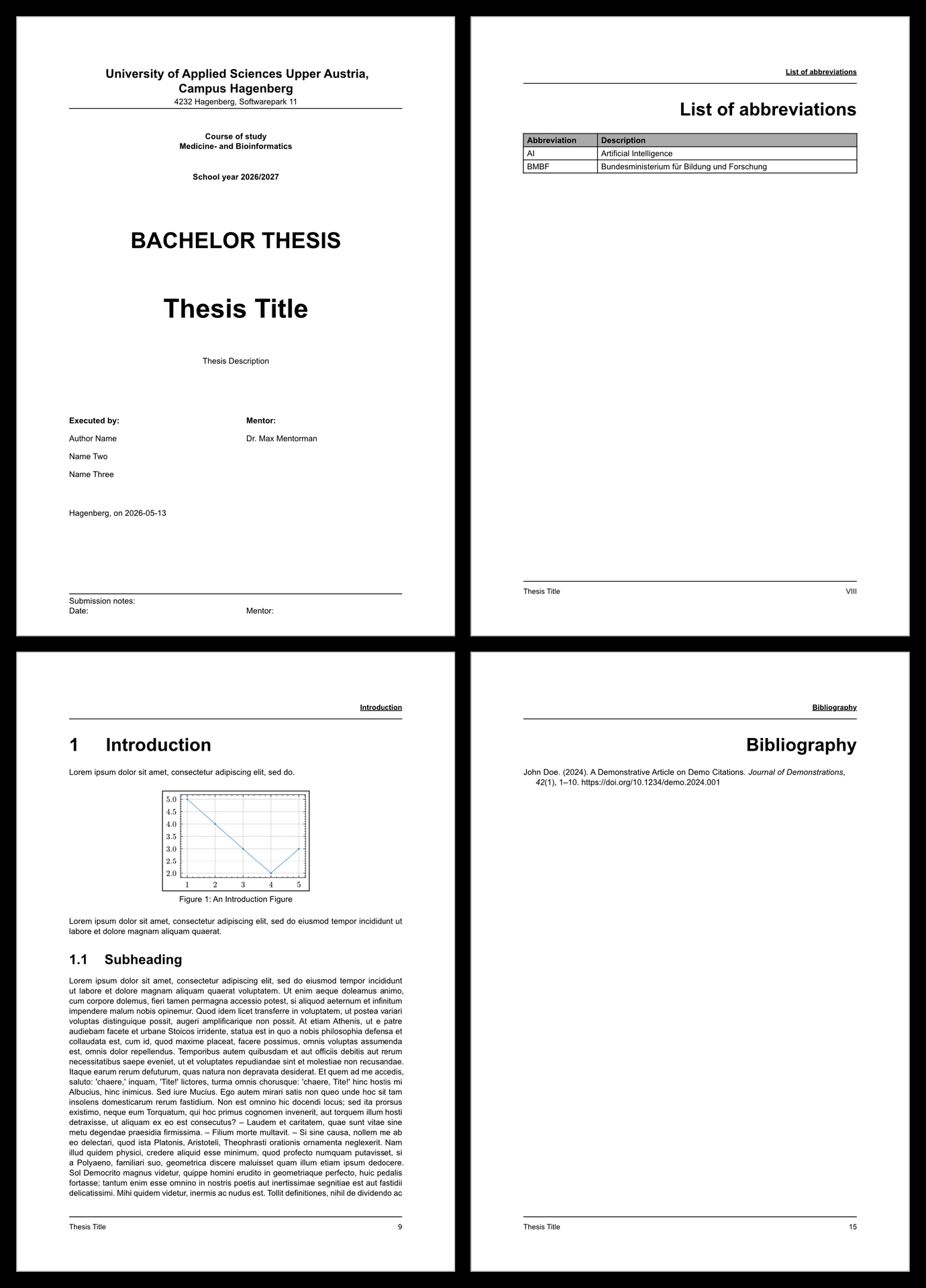 Template preview