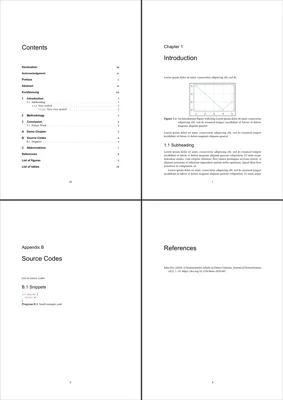 Template preview