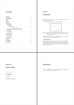 Template preview