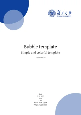 Template preview