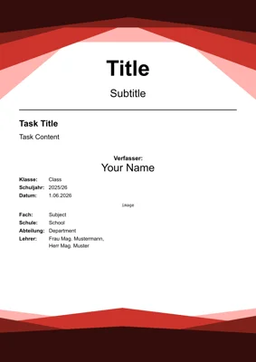 Template preview