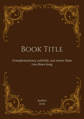 A preview of the min-book Typst template.