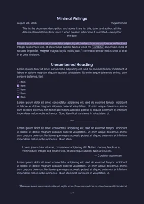 Template preview