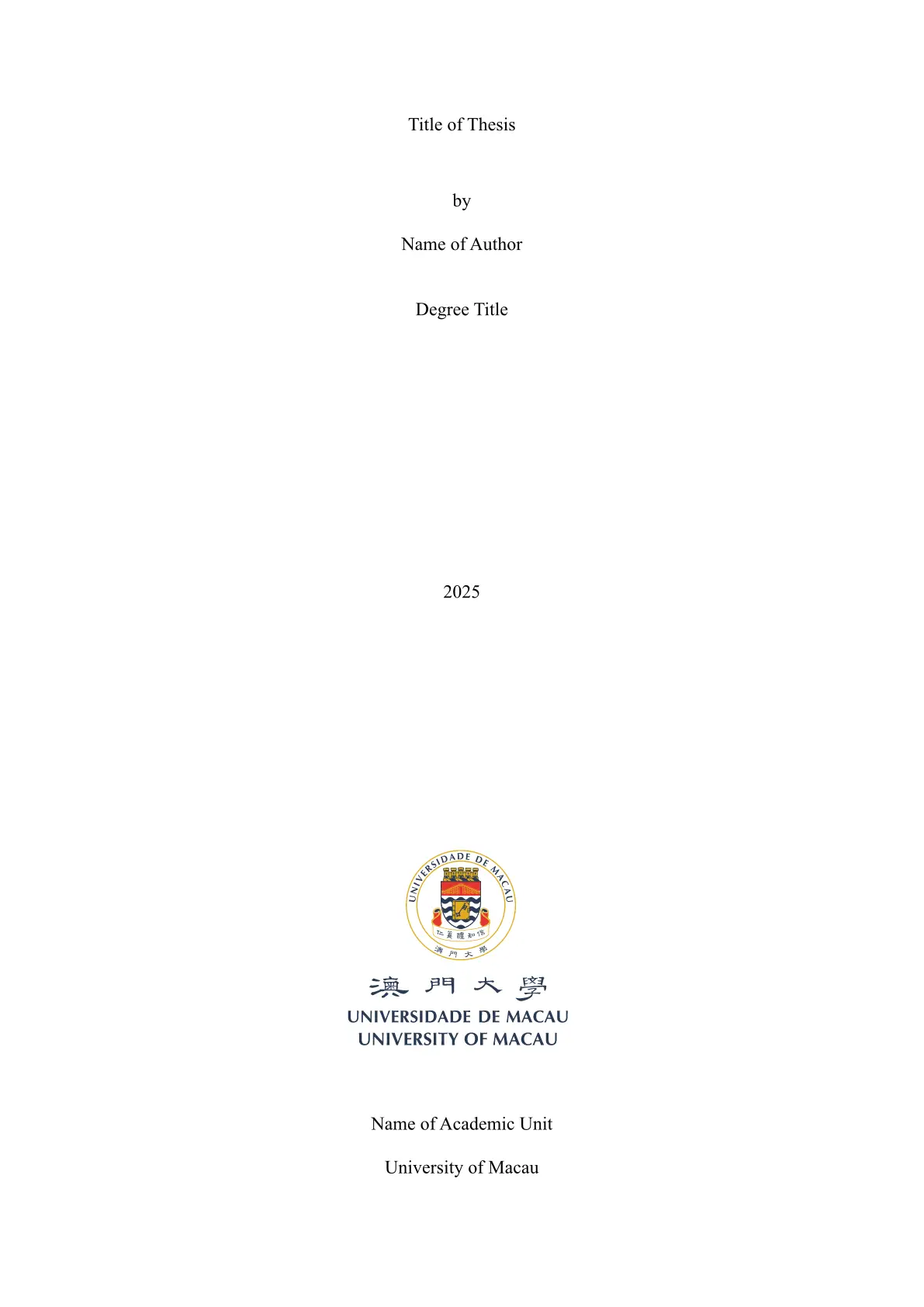 Template preview