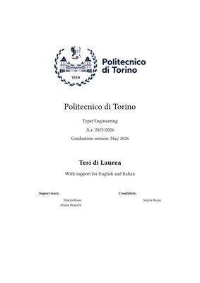 Tempalte preview
