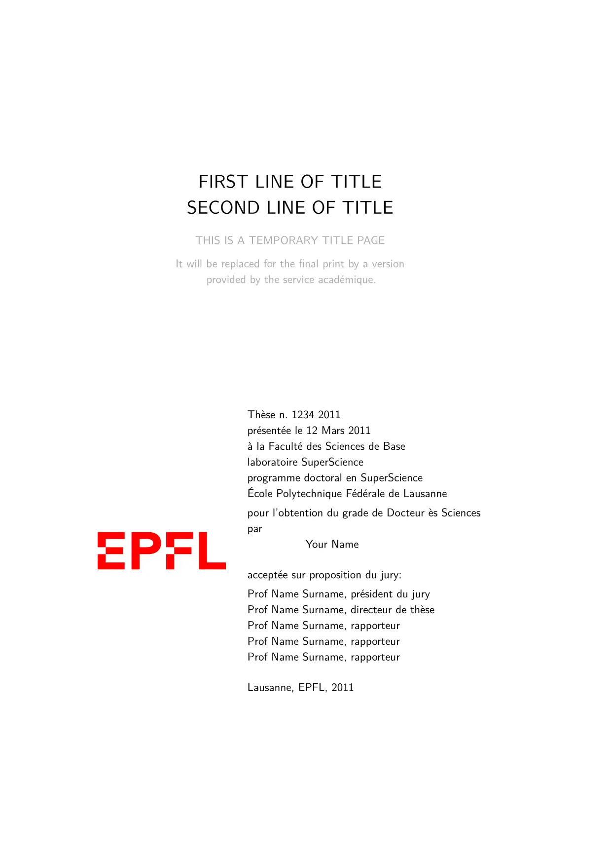 master thesis epfl template