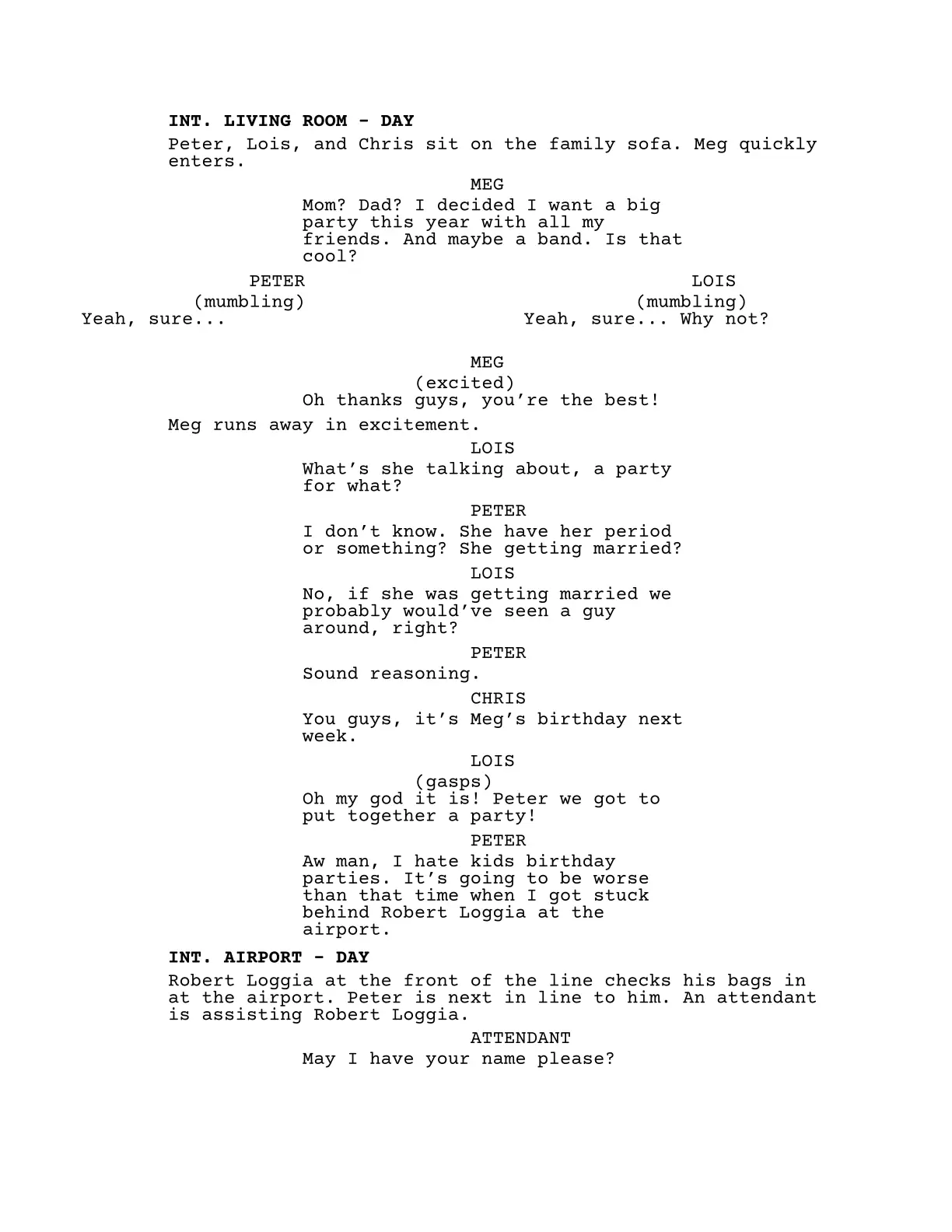 Template preview
