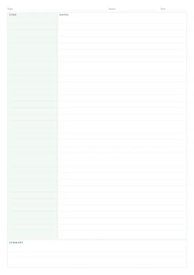 Template preview