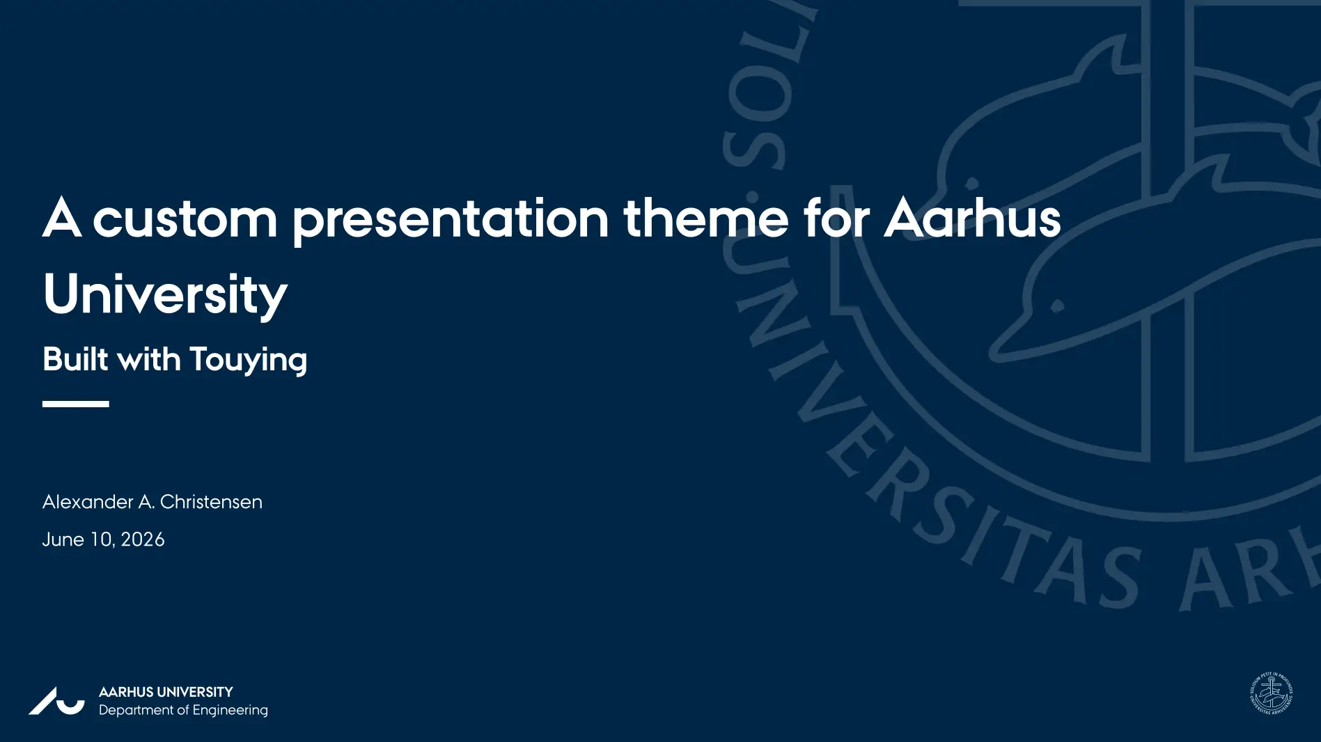 Template preview