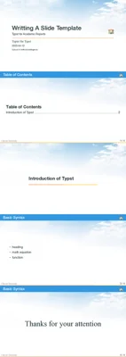 A preview of the touying-quick Typst template.