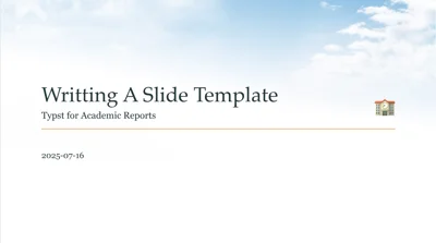 Template preview