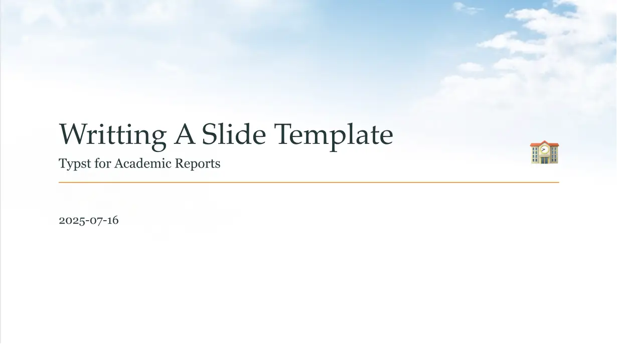 Template preview